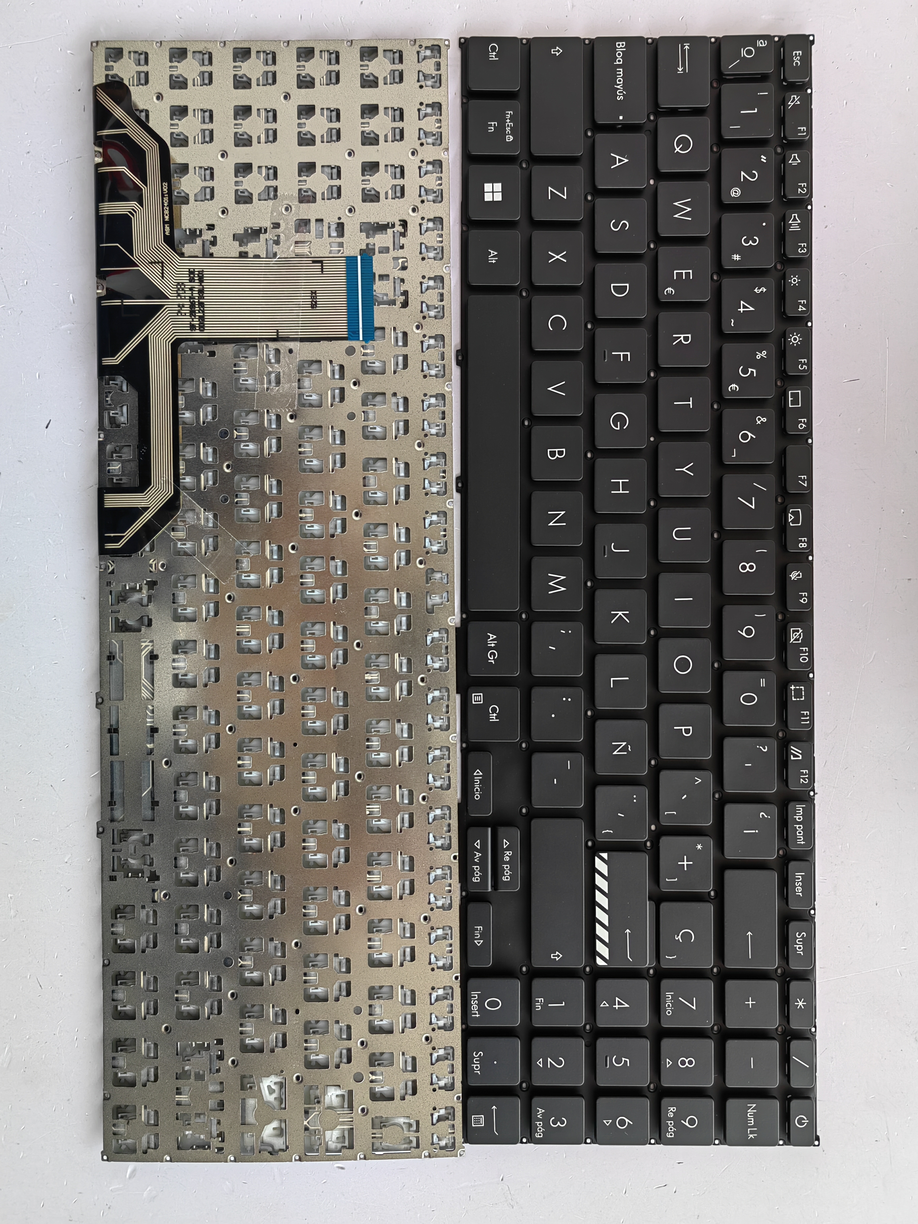 Picture of New Replacement Laptop Keyboard For ASUS X1502/X1503/X1603/M1503/M1603 small carriage return BLACK (OEM) SP Layout